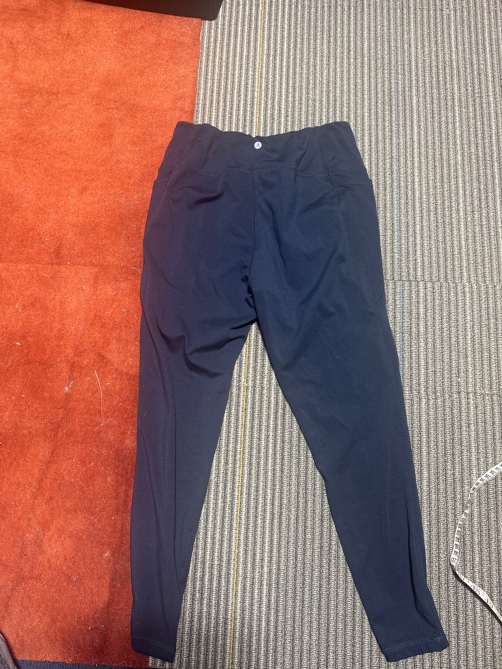 High-Waist Navy Performance Leggings